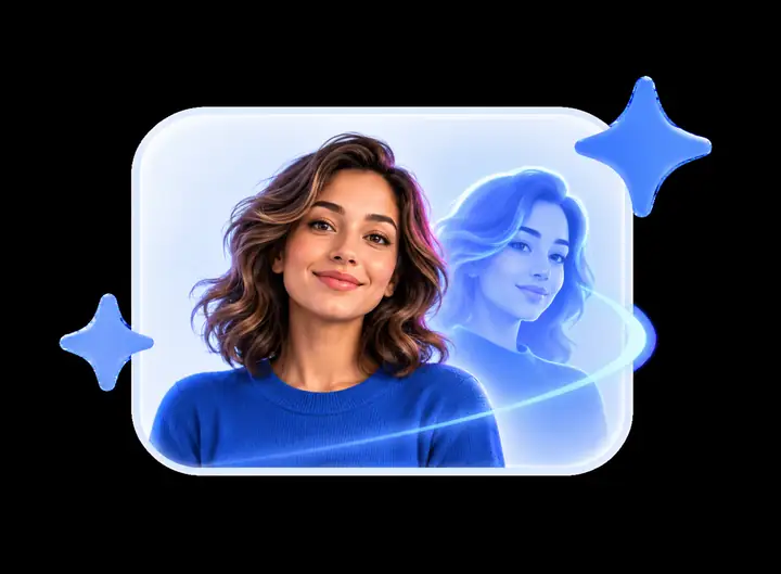 Icono de la función de avatar de IA